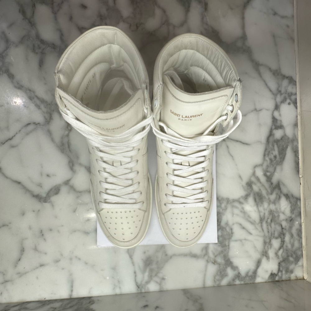 YSL HIGH TOP SNEAKERS - Picture 7 of 14